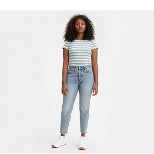 Levi’s wedgie fit ankle jeans